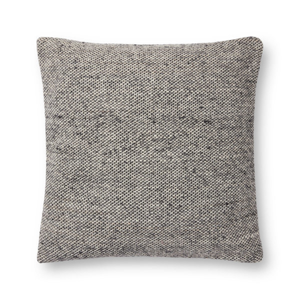 Amber Lewis x Loloi Claudette Charcoal / Grey Pillow & Reviews Wayfair